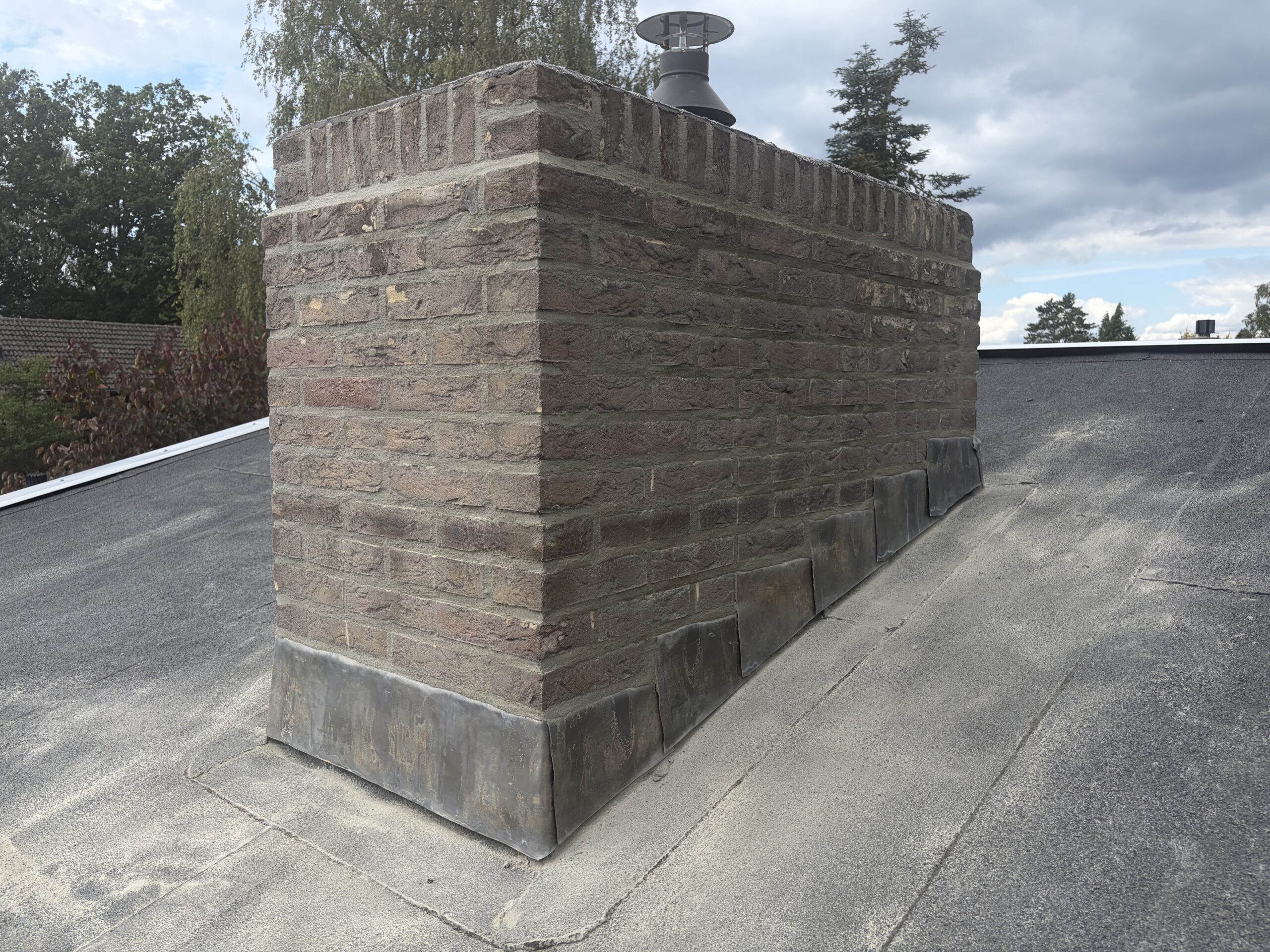 schoorsteen renovatie didam einresultaat van een schoorsteen renovatie in didam